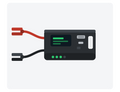 Booster de démarrage voiture 12 V F&F Market avec pinces rouge et noire et batterie externe intégrée