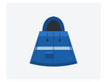 Poncho de pluie imperméable pour moto F&F Market à capuche avec bande réfléchissante
